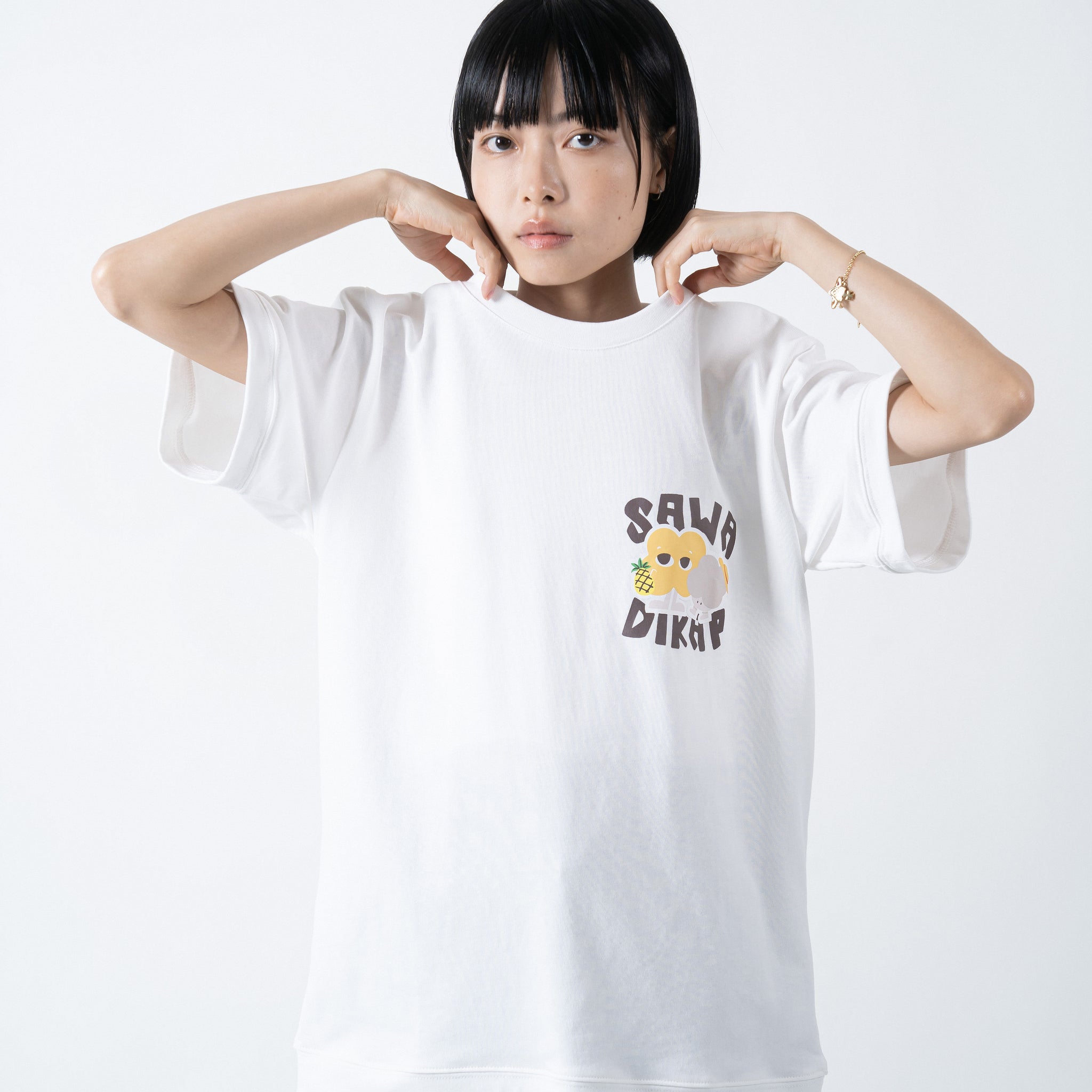 Sawadikap LULU Graphic Tee (White)