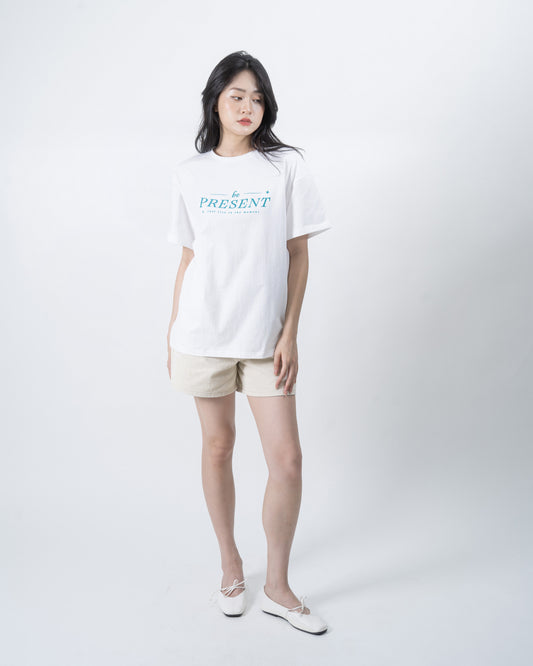 Be Present Tee (White)